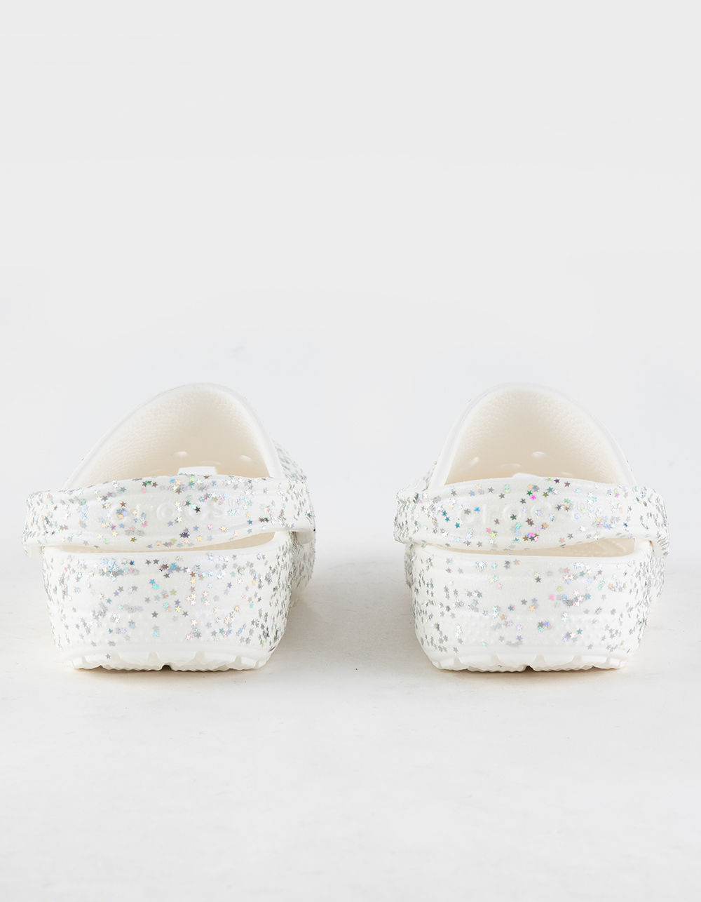 CROCS Classic Starry Glitter Womens Clogs GLITTER Tillys