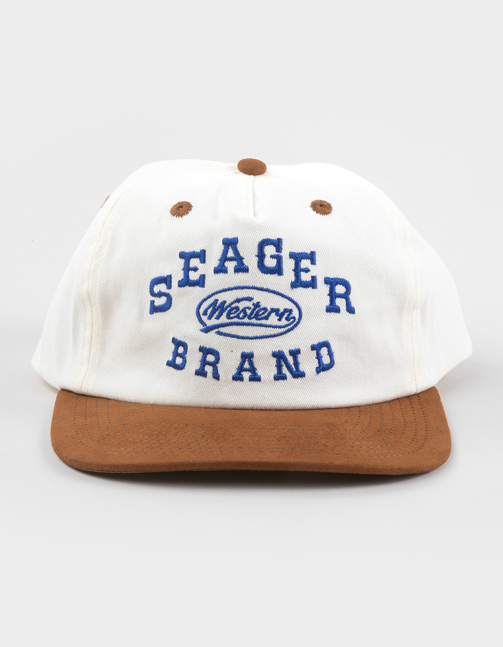 SEAGER Saloon Snapback Hat - Cream Combo