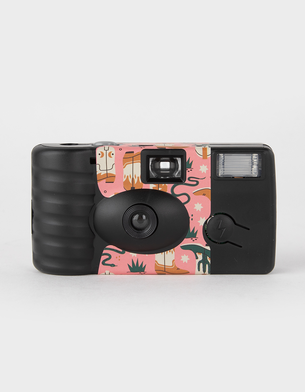 Cowboy Boots Disposable Camera BLK/WHT Tillys