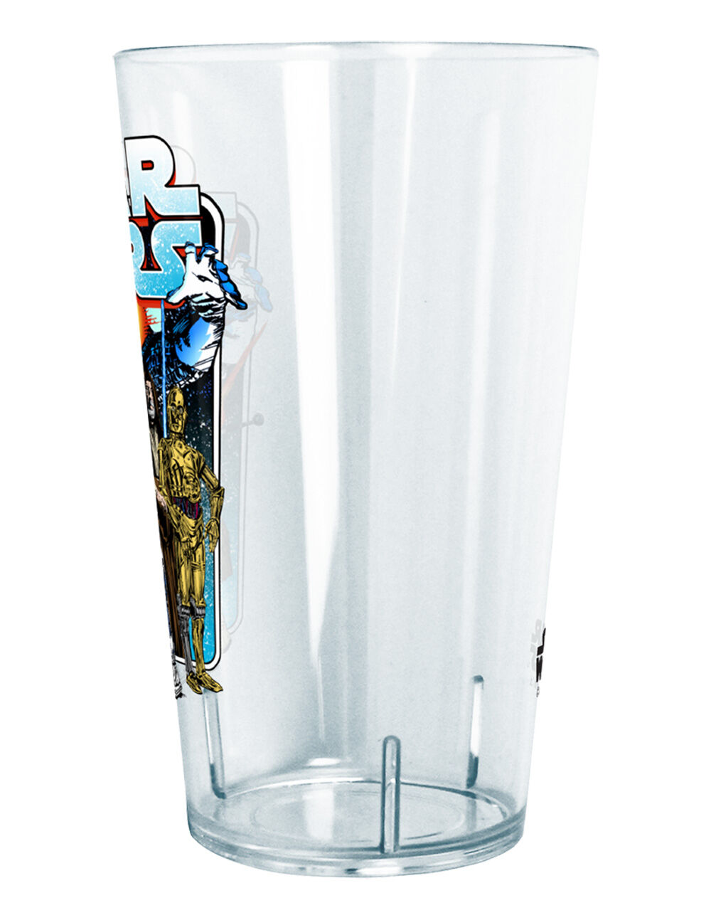 STAR WARS 24 oz Classic Battle Plastic Cup - CLEAR