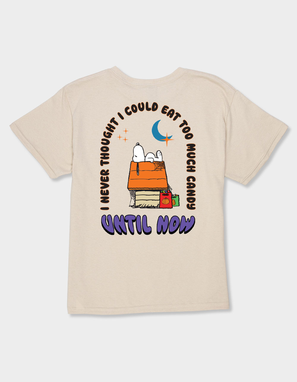 PEANUTS Snoopy Until Now Unisex Kids Tee - SAND