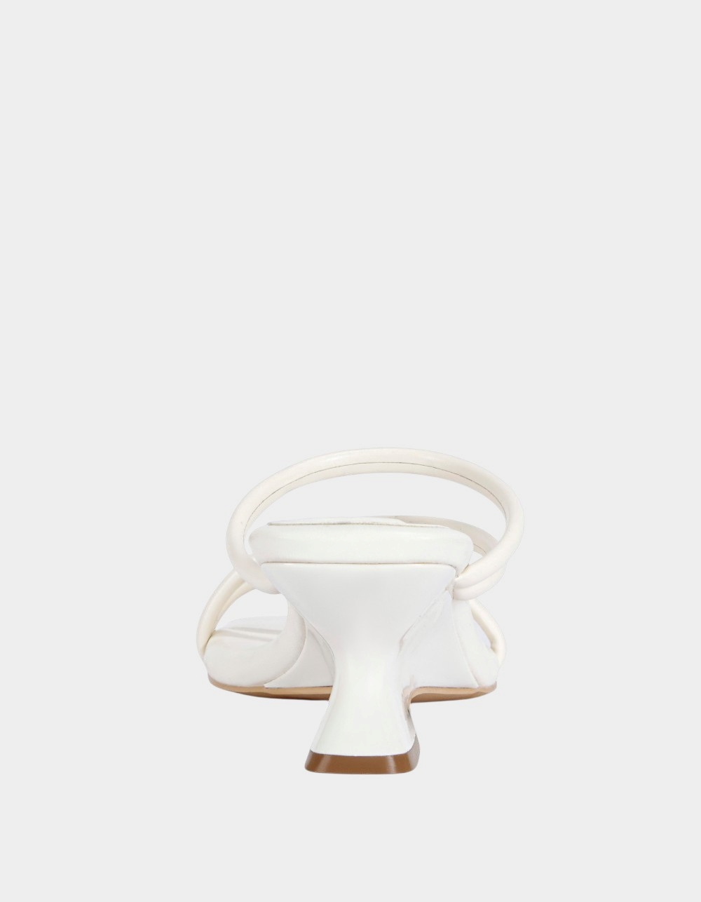 AZALEA WANG Genna Wedge Womens Sandals - BONE