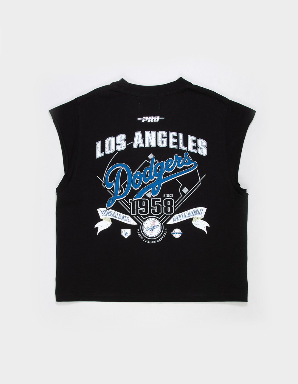 PRO STANDARD Los Angeles Dodgers Mens Muscle Tee - BLACK