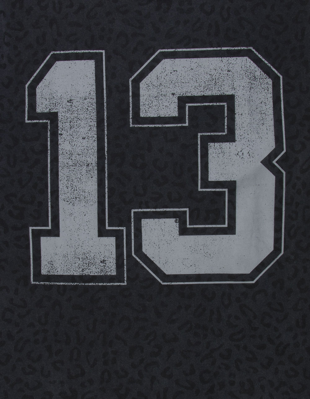 RSQ Mens Boxy Jersey Tee - LEOPARD