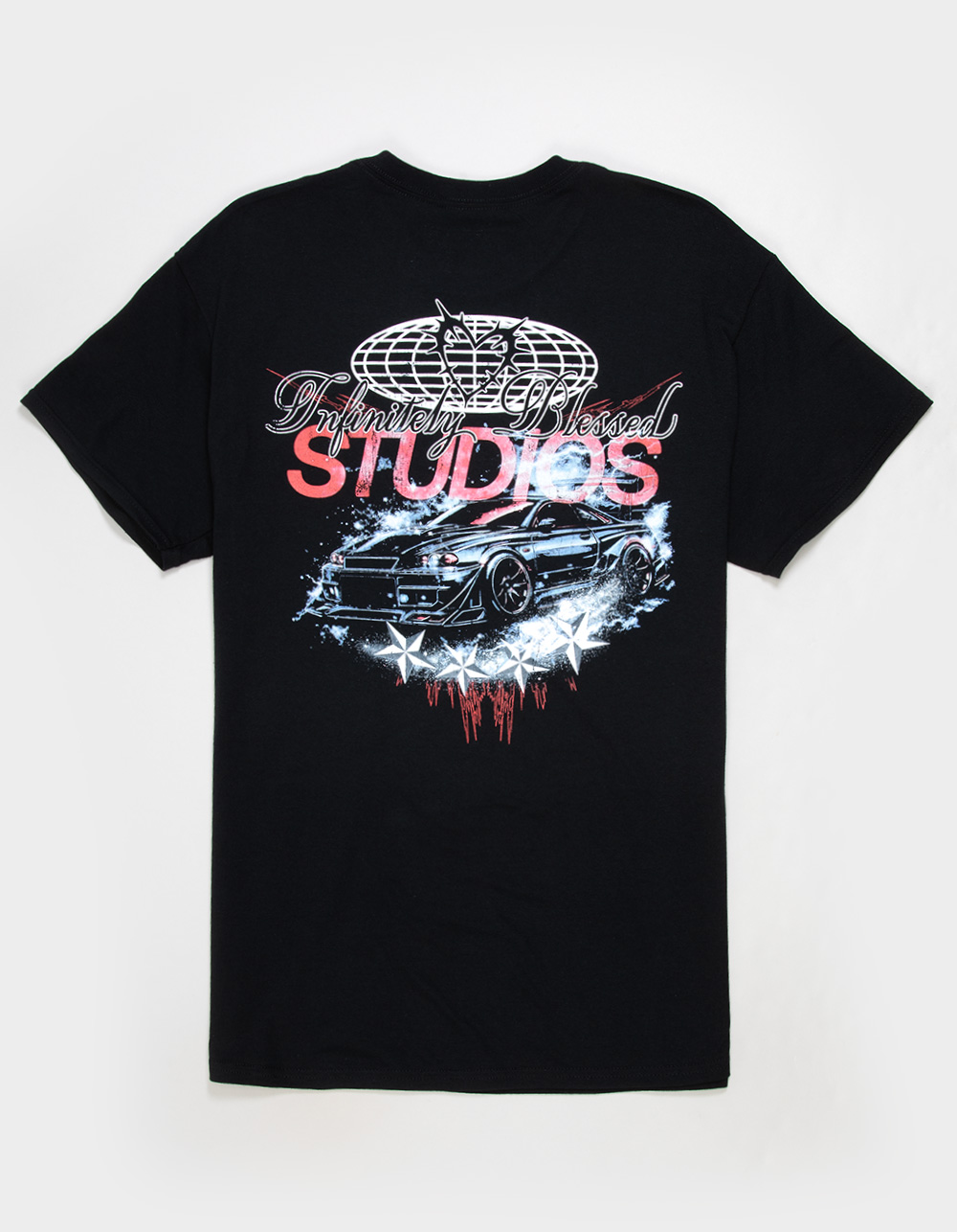 PLEASANT GETAWAY Infinitely Blessed Mens Tee - BLACK