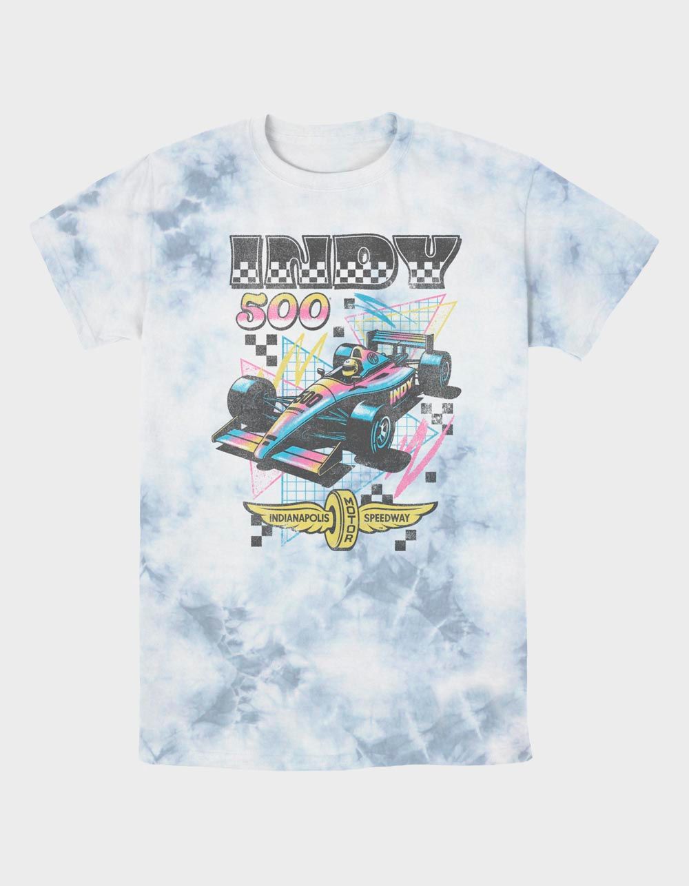 INDY 500 90's Vibe Unisex Tee - WHITE COMBO
