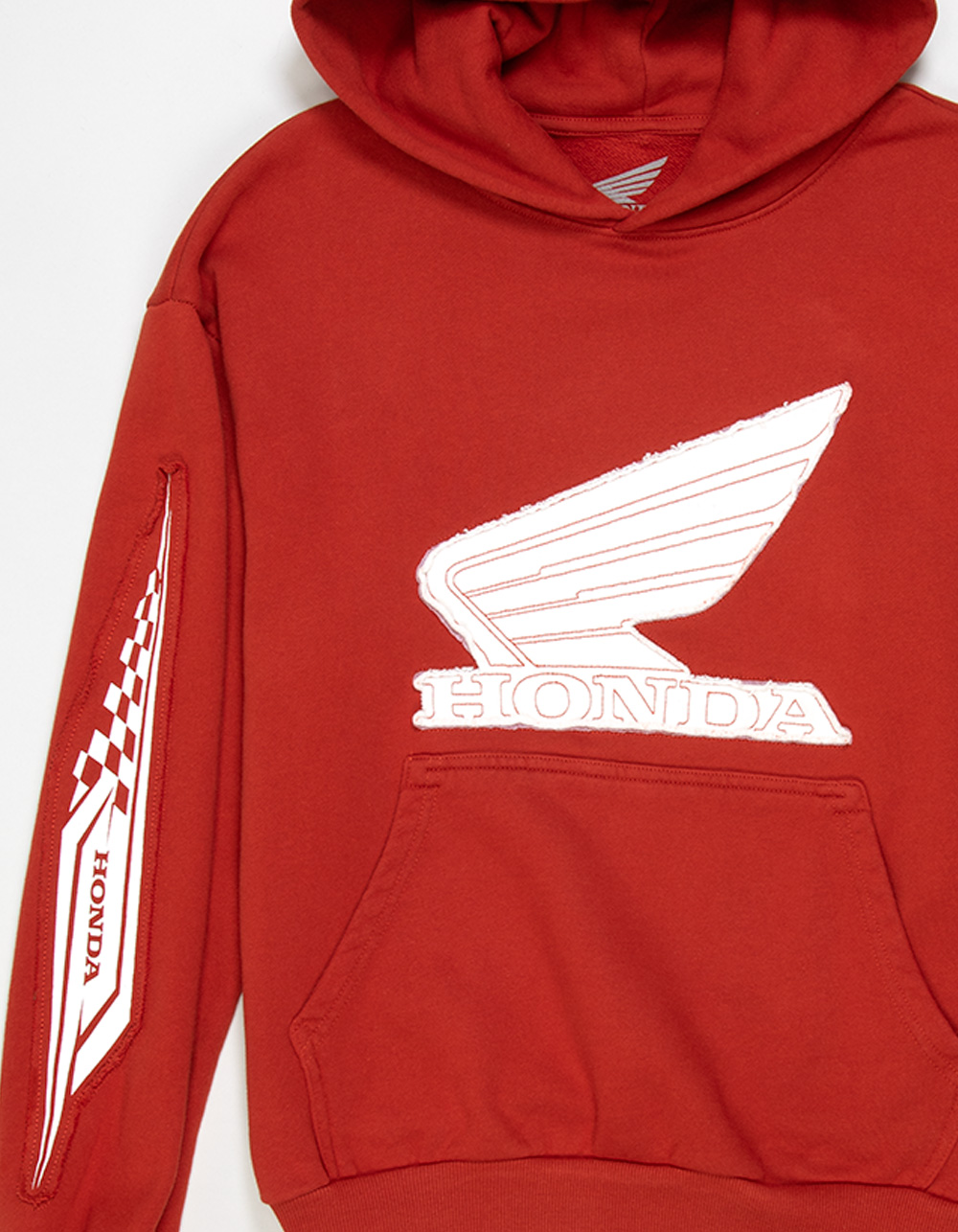 HONDA Down Shift Mens Hoodie - RED