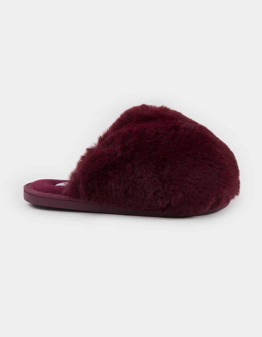 TOP MODA Poof Womens Slippers - WINE