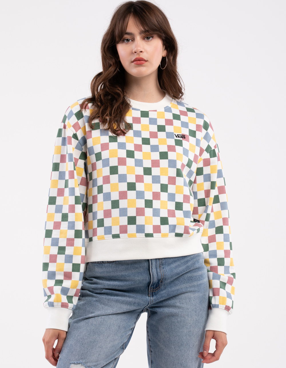 VANS All Over Womens Crewneck Sweatshirt | Arden Fair