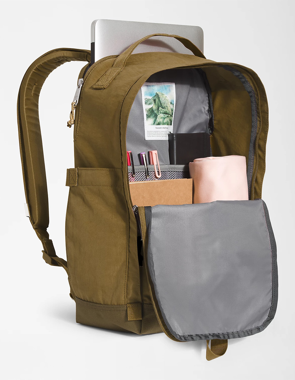 THE NORTH FACE Berkeley Daypack Backpack GREEN Tillys