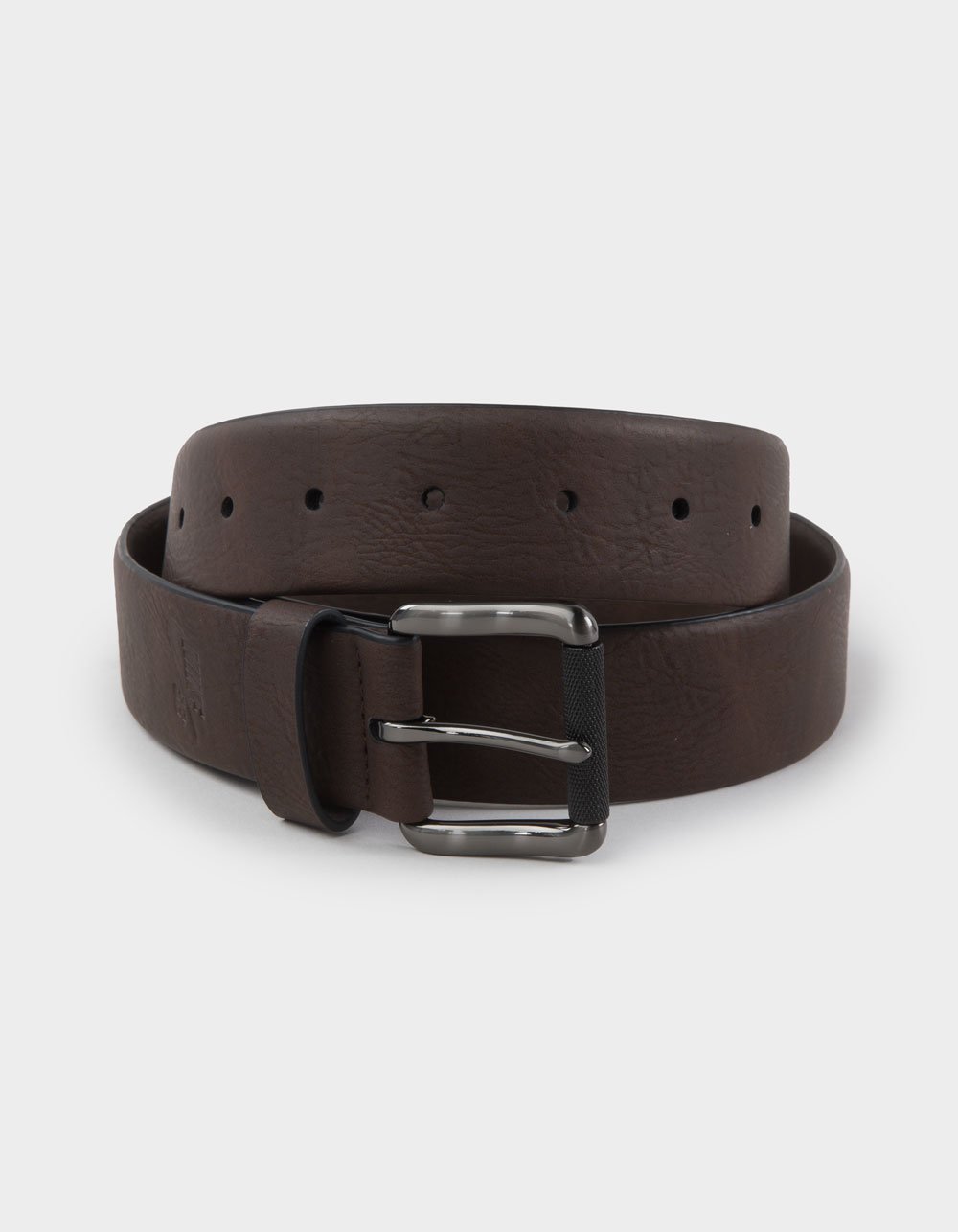 NIKE SB Stretch Leather Belt - BROWN
