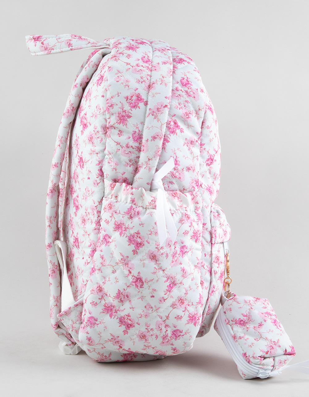 TILLYS Quilted Floral Backpack