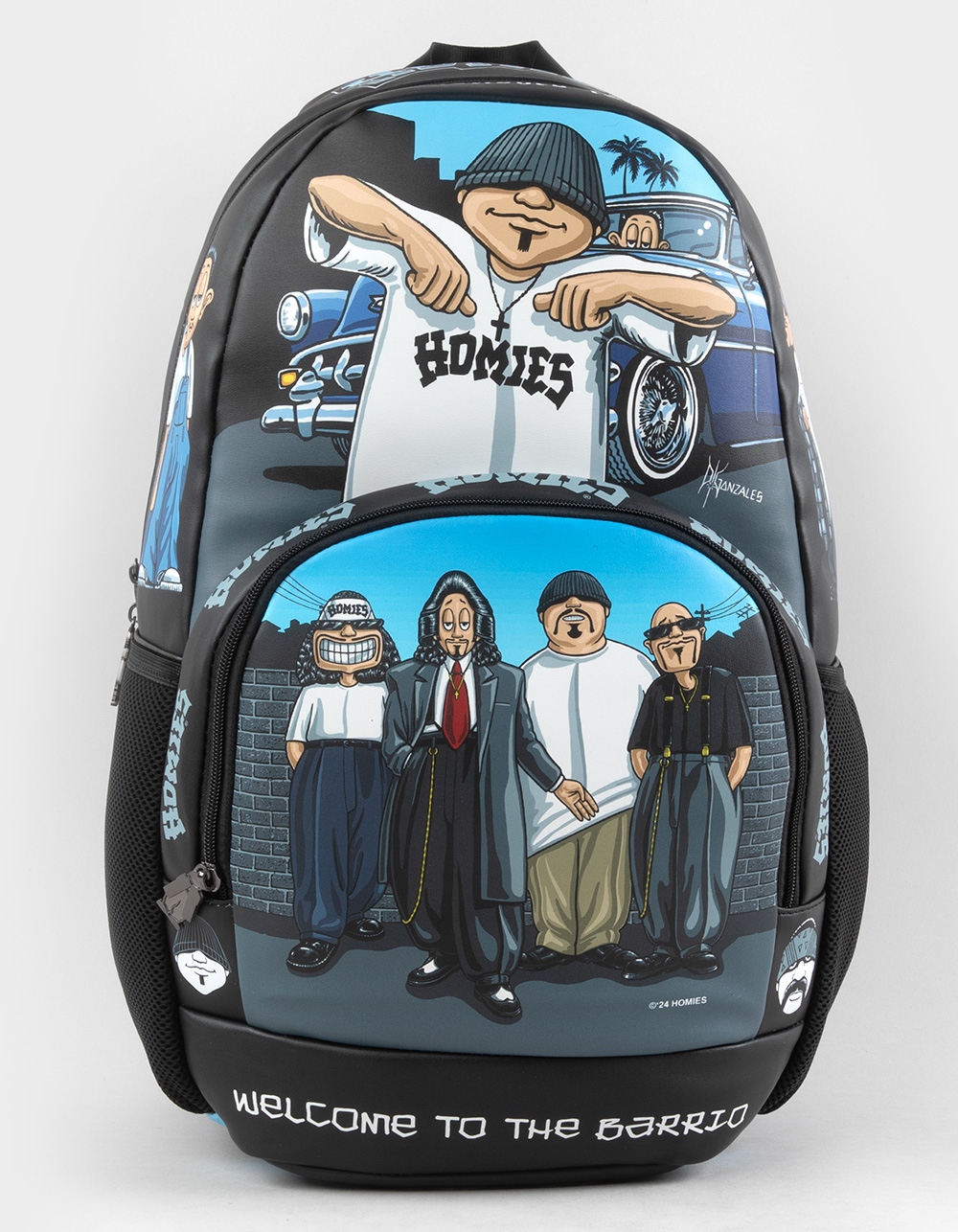 DGA Homies Original Backpack - BLACK COMBO