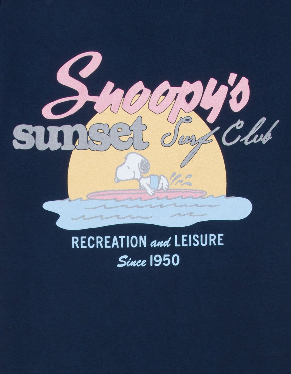 PAENUTS Sunset Surf Club Boys Tee - NAVY