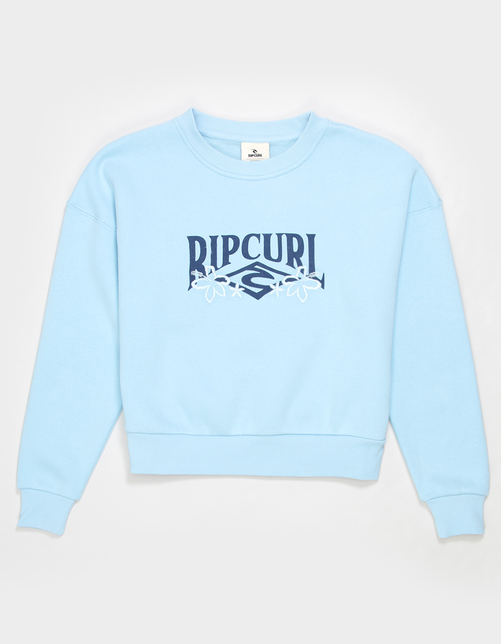 RIP CURL Tropical Girls Crewneck Sweatshirt - BLUE