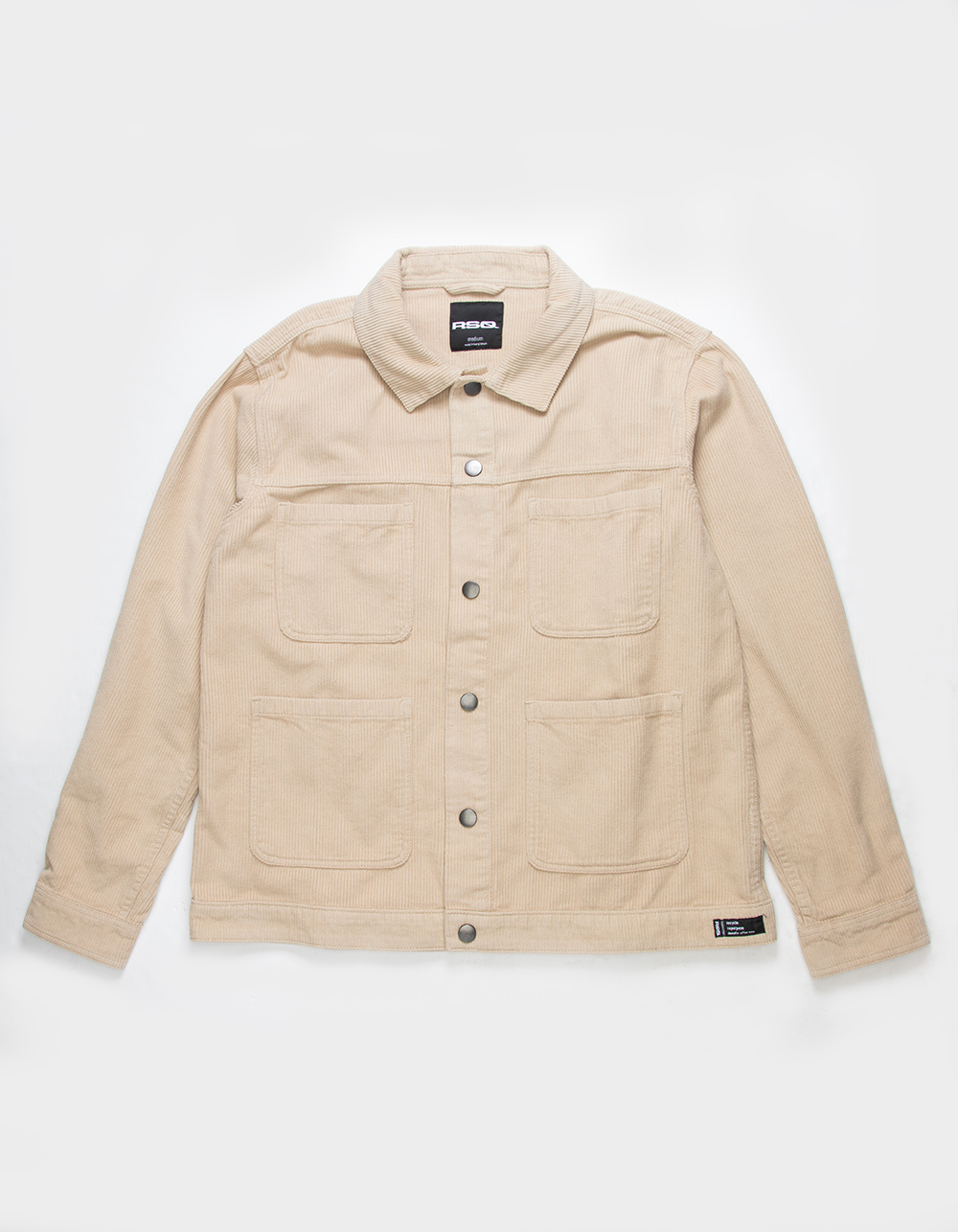 RSQ Mens Cord Chore Jacket KHAKI Tillys