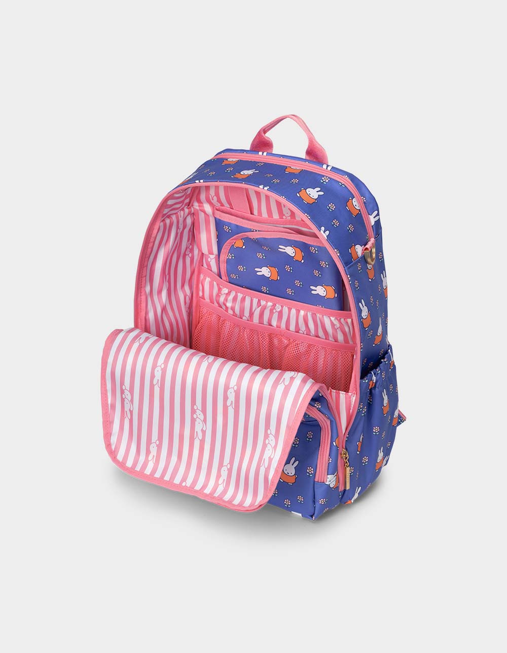 JUJUBE x Miffy Flower Fields Zealous Backpack - ROYAL