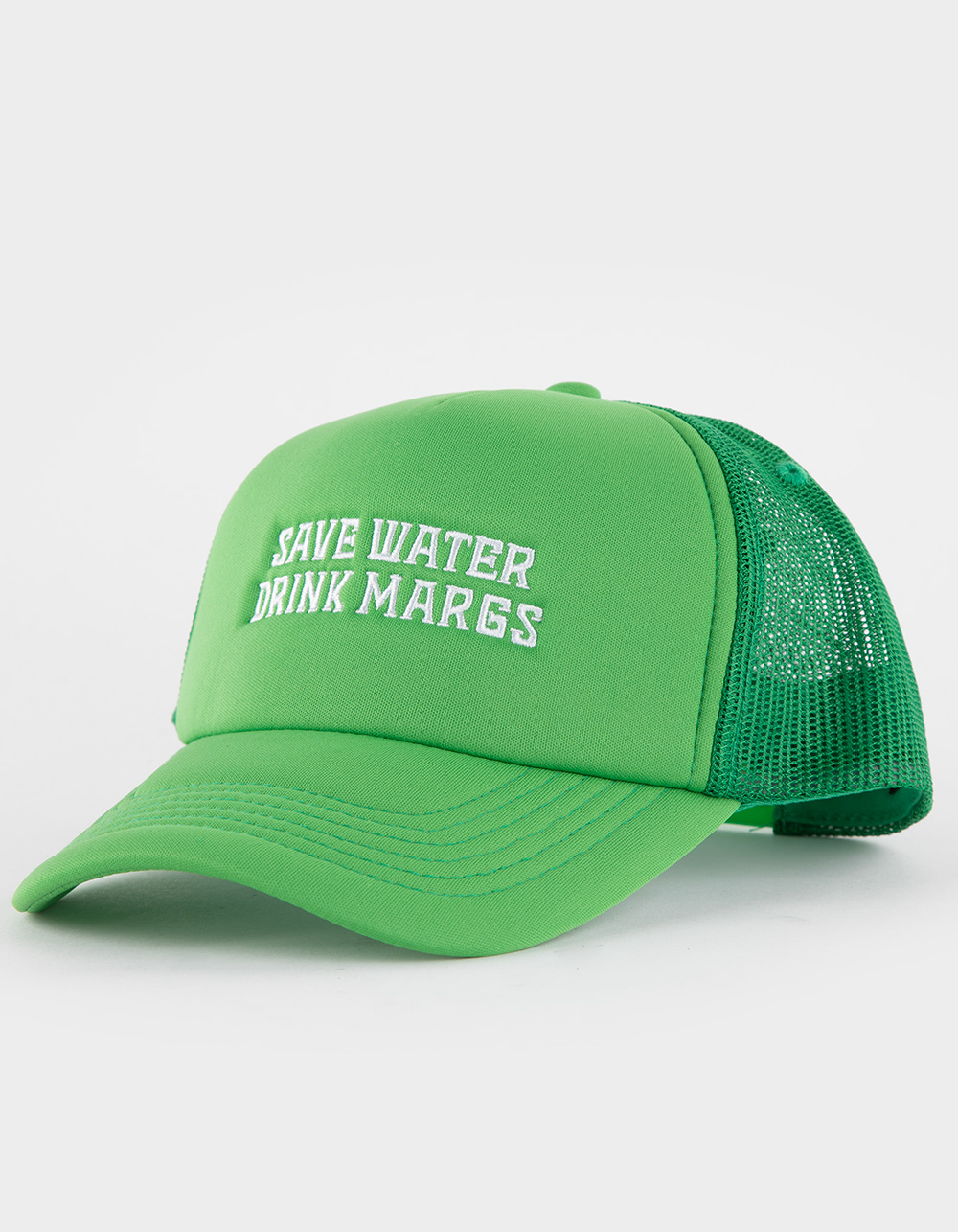 Shady Acres Save Water Trucker Hat - Green - One Size