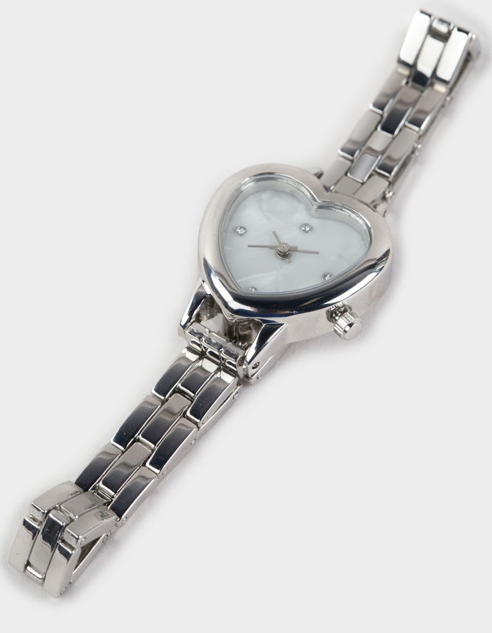 FULL TILT Heart Watch - SILVER