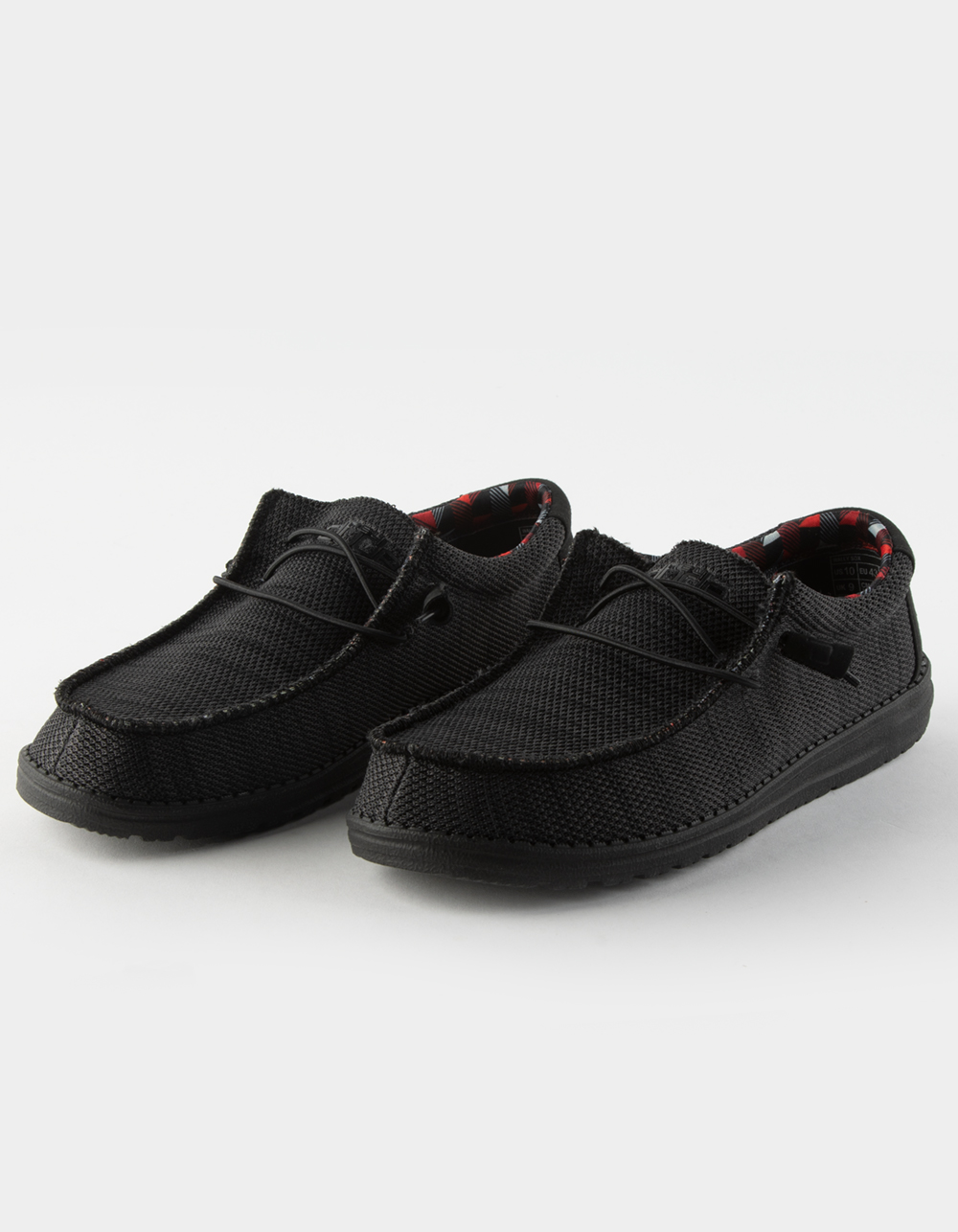 HEY DUDE Wally Sox Mens Shoes - BLACK | Tillys