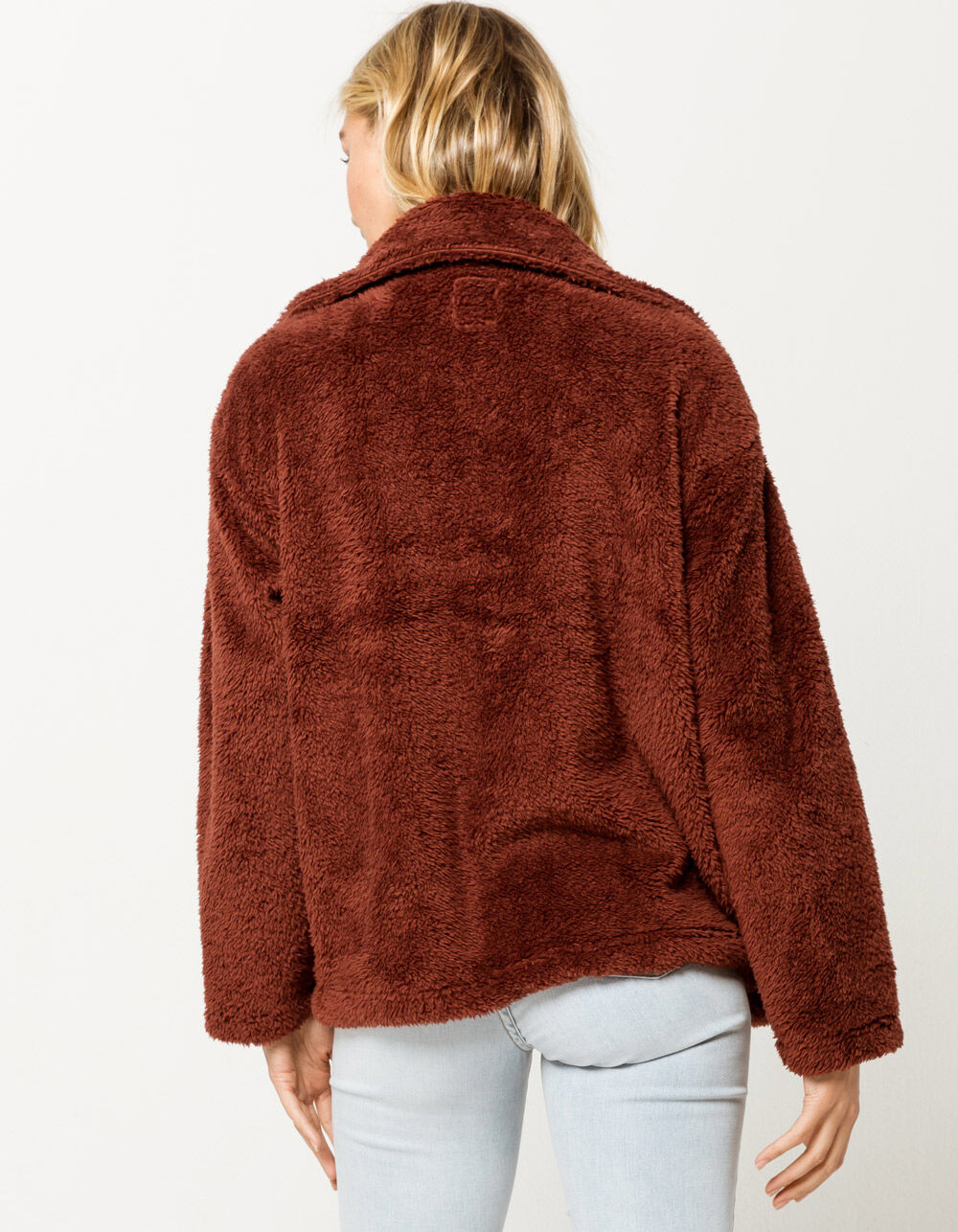 BILLABONG Cozy Days Sherpa Fig Womens Jacket FIG Tillys