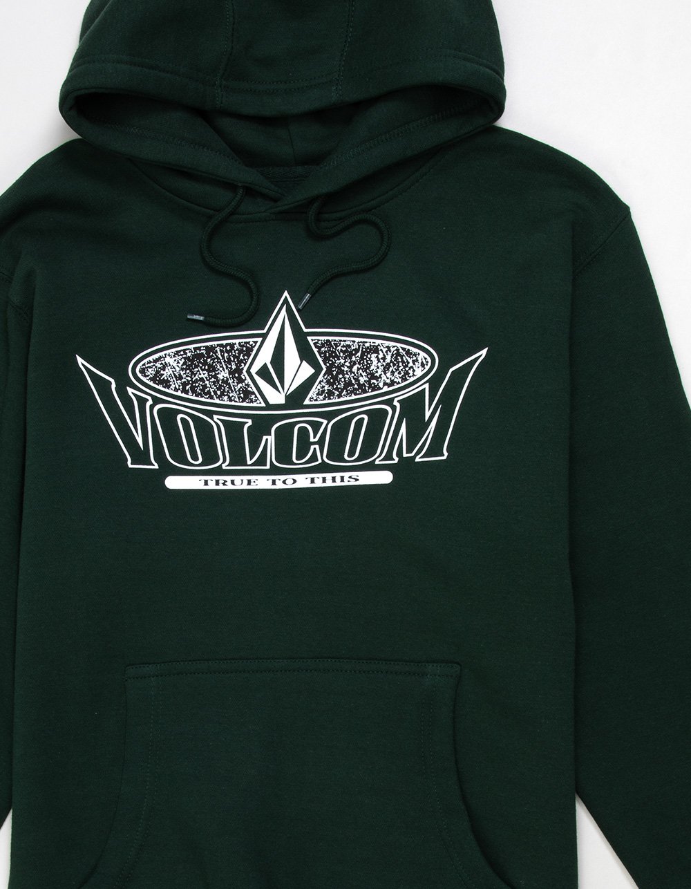 VOLCOM Logo Mens Hoodie - GREEN