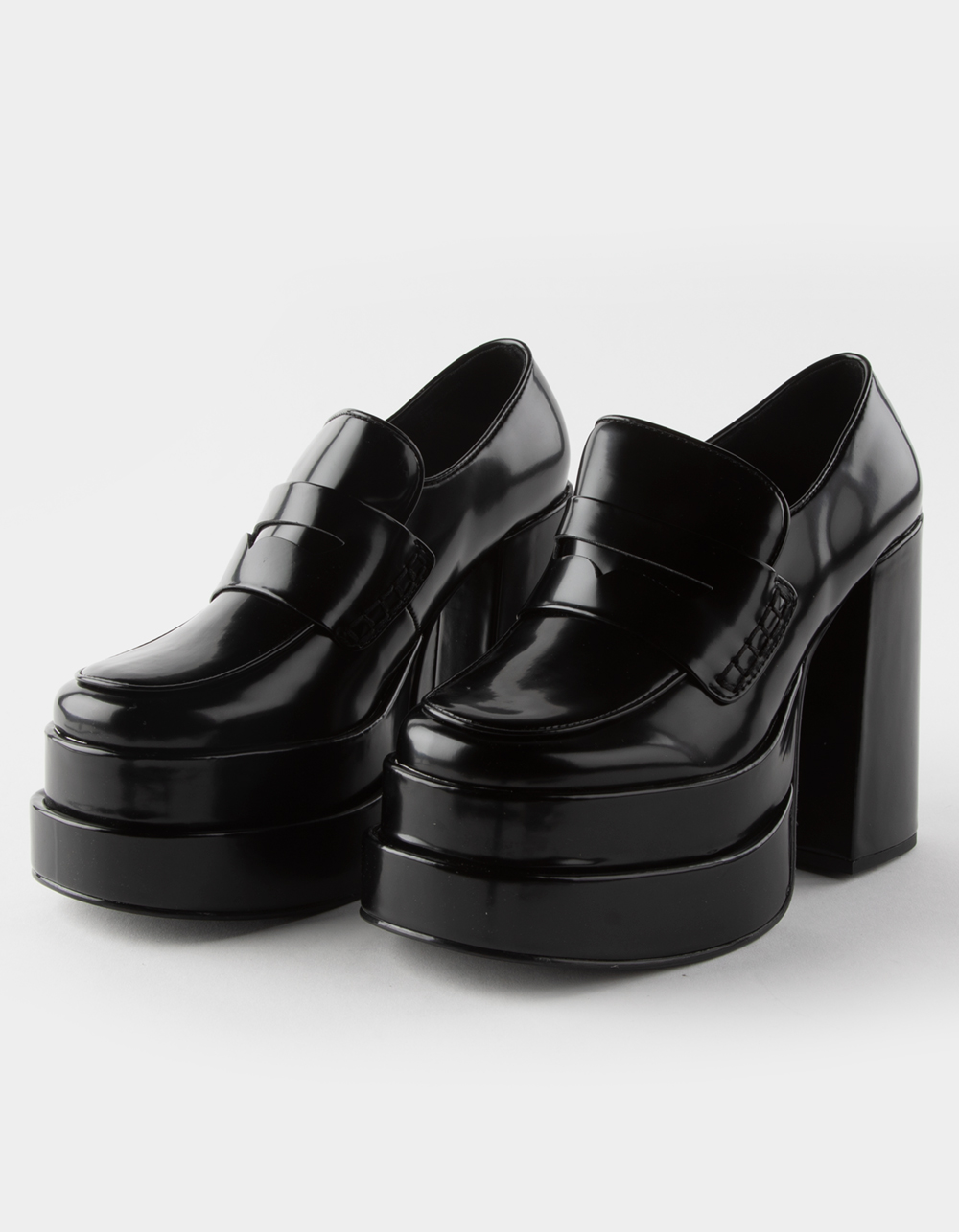 STEVE MADDEN Catelyn Womens Platform Shoes - BLACK | Tillys