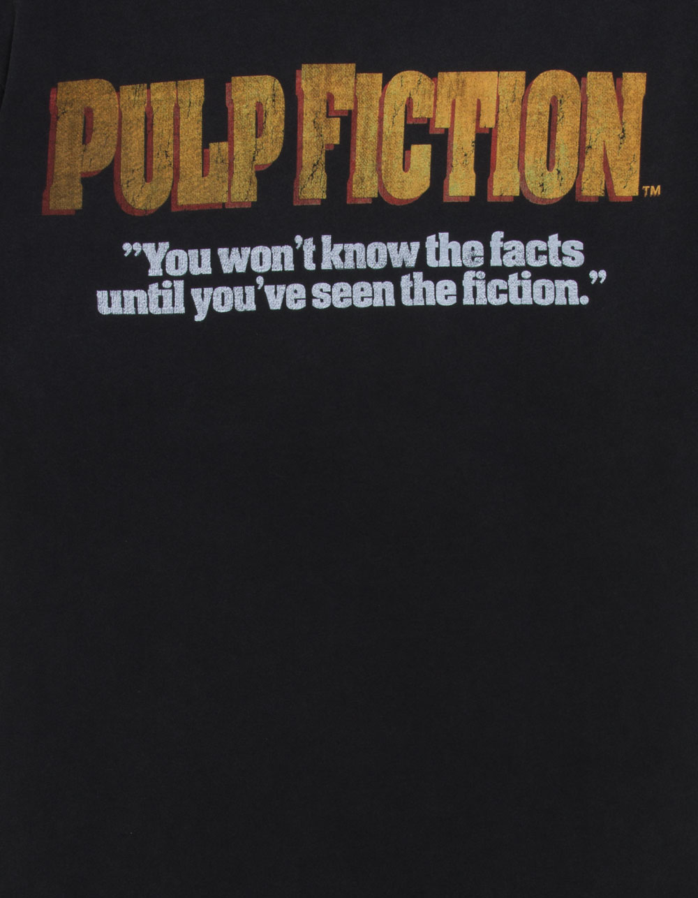 PULP FICTION Mens Boxy Tee - WASHED BLACK