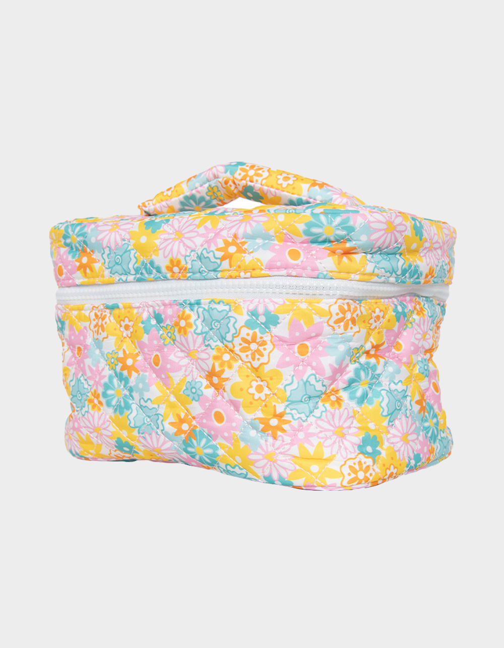 KATYDID Spring Flowers Make Up Bag - WHITE/MULTI
