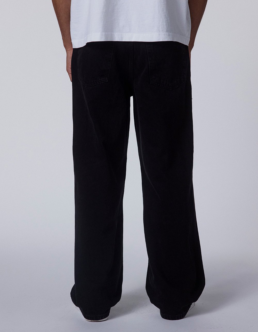 RSQ Mens Baggy Jeans - WASHED BLACK