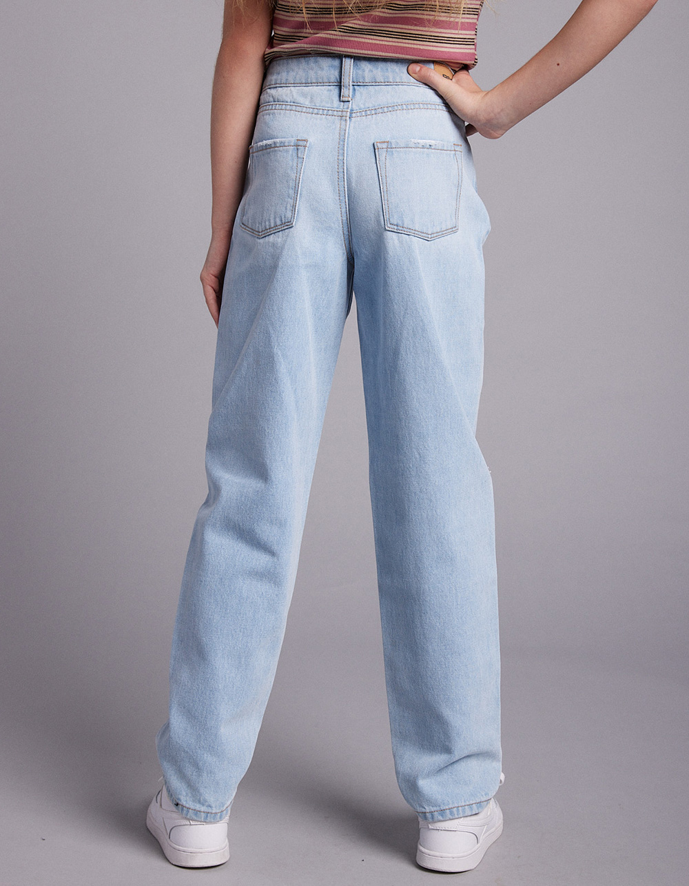 RSQ Girls High Rise 90's Jeans - LIGHT WASH