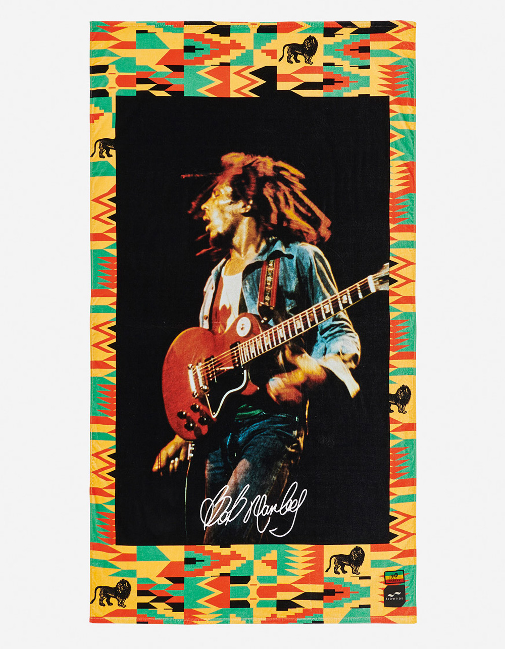 SLOWTIDE x Bob Marley Trenchtown Beach Towel - MULTI