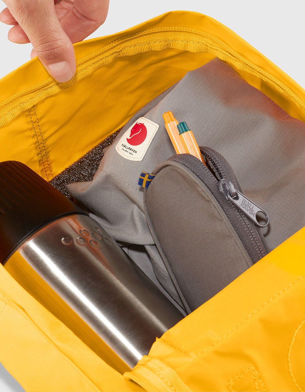 FJALLRAVEN Kånken Mini Backpack - CLEAR BLUE