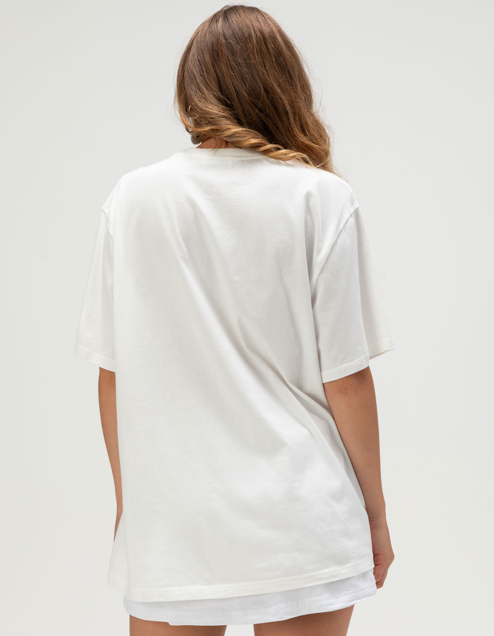RHYTHM Paradise Womens Oversized Tee - WHITE
