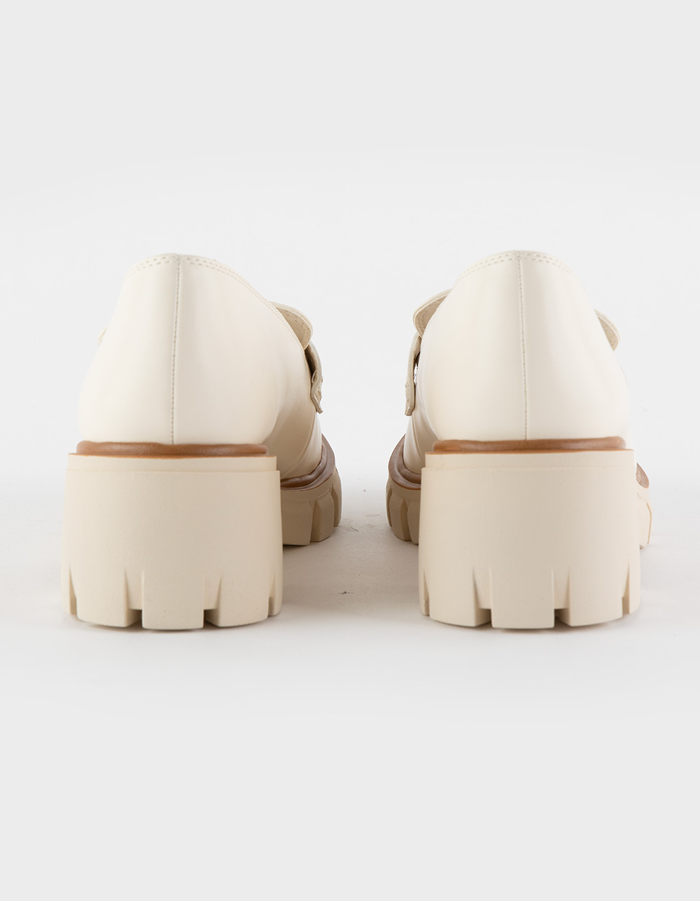 MIA Robbin Platform Womens Loafers - BONE