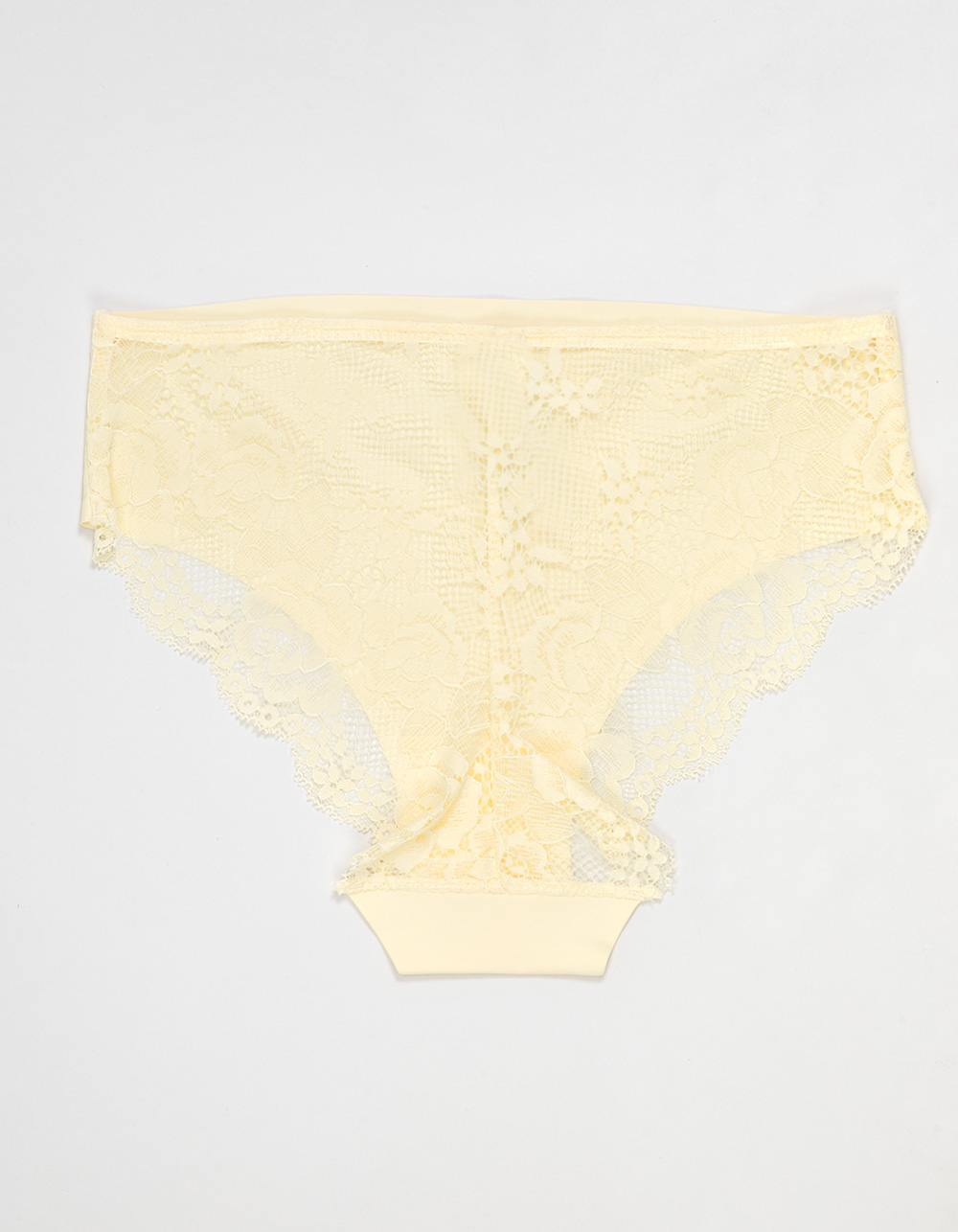 FULL TILT Lace Hipster Panties - YELLOW