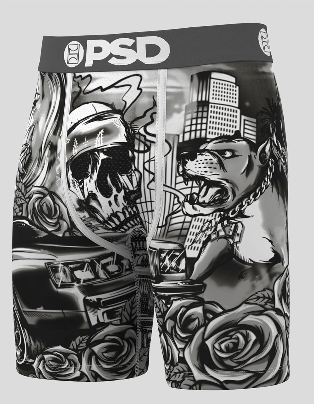 PSD Vatos Locos Mens Boxer Briefs - MULTI