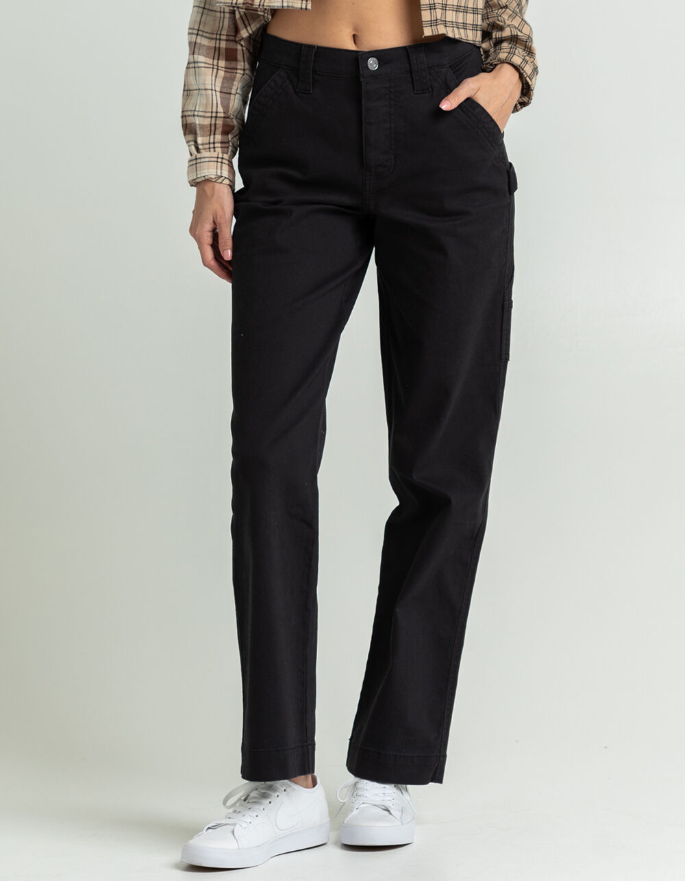 FULL TILT Womens Carpenter Pants BLACK Tillys