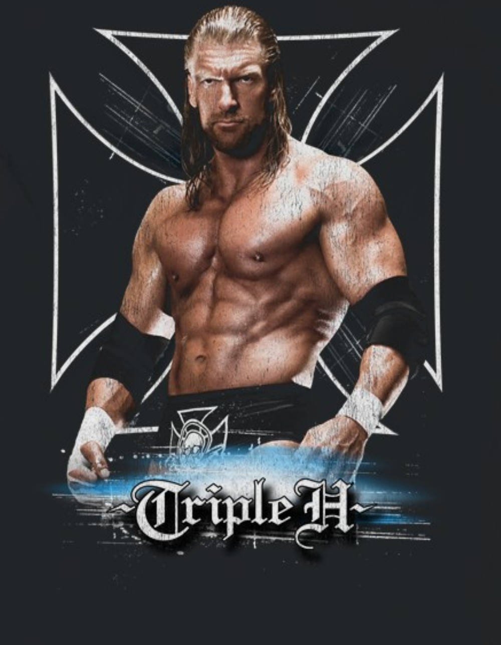 WWE Triple H Unisex Tee - BLACK