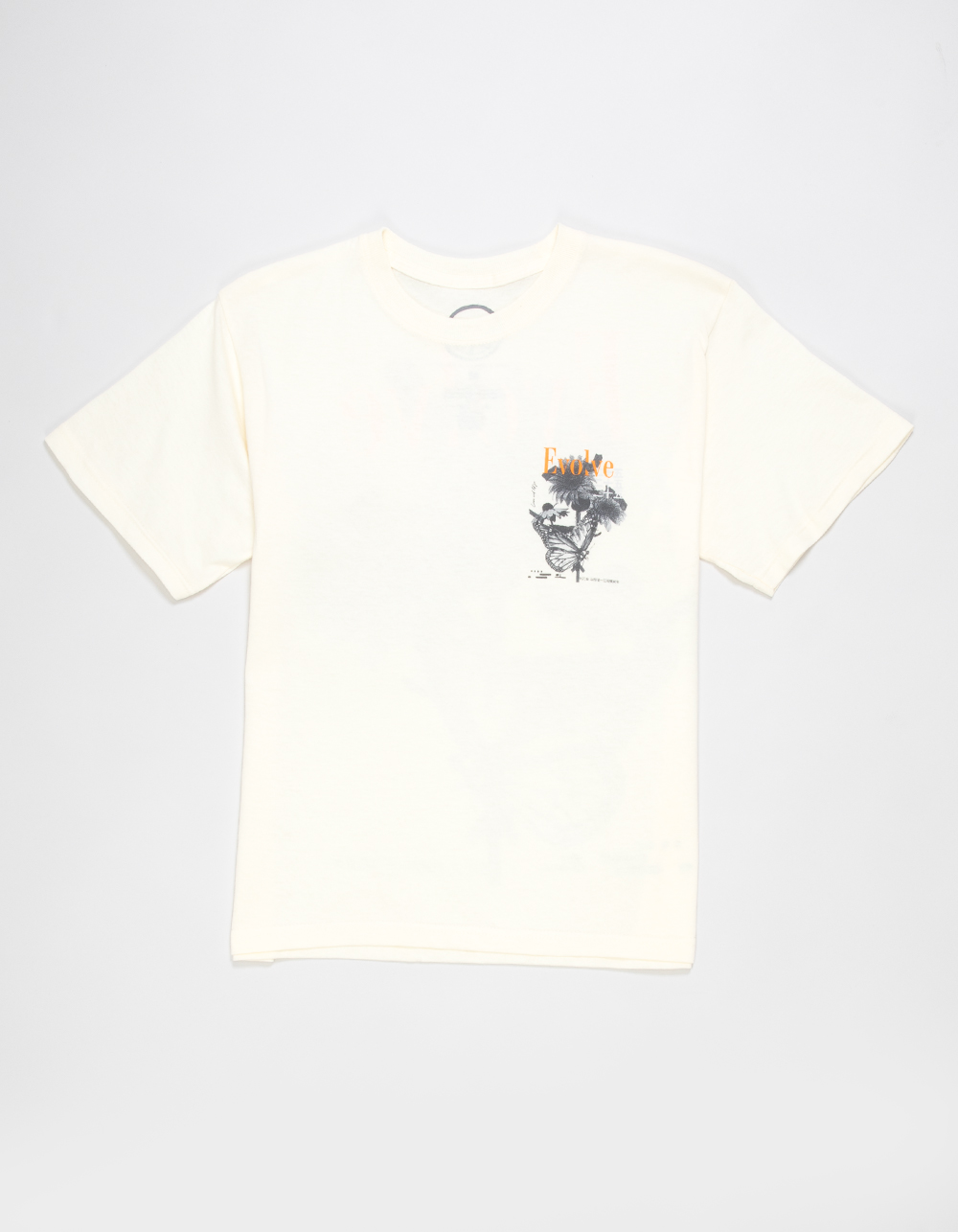 CVLA Evolving Butterfly Boys Tee - CREAM