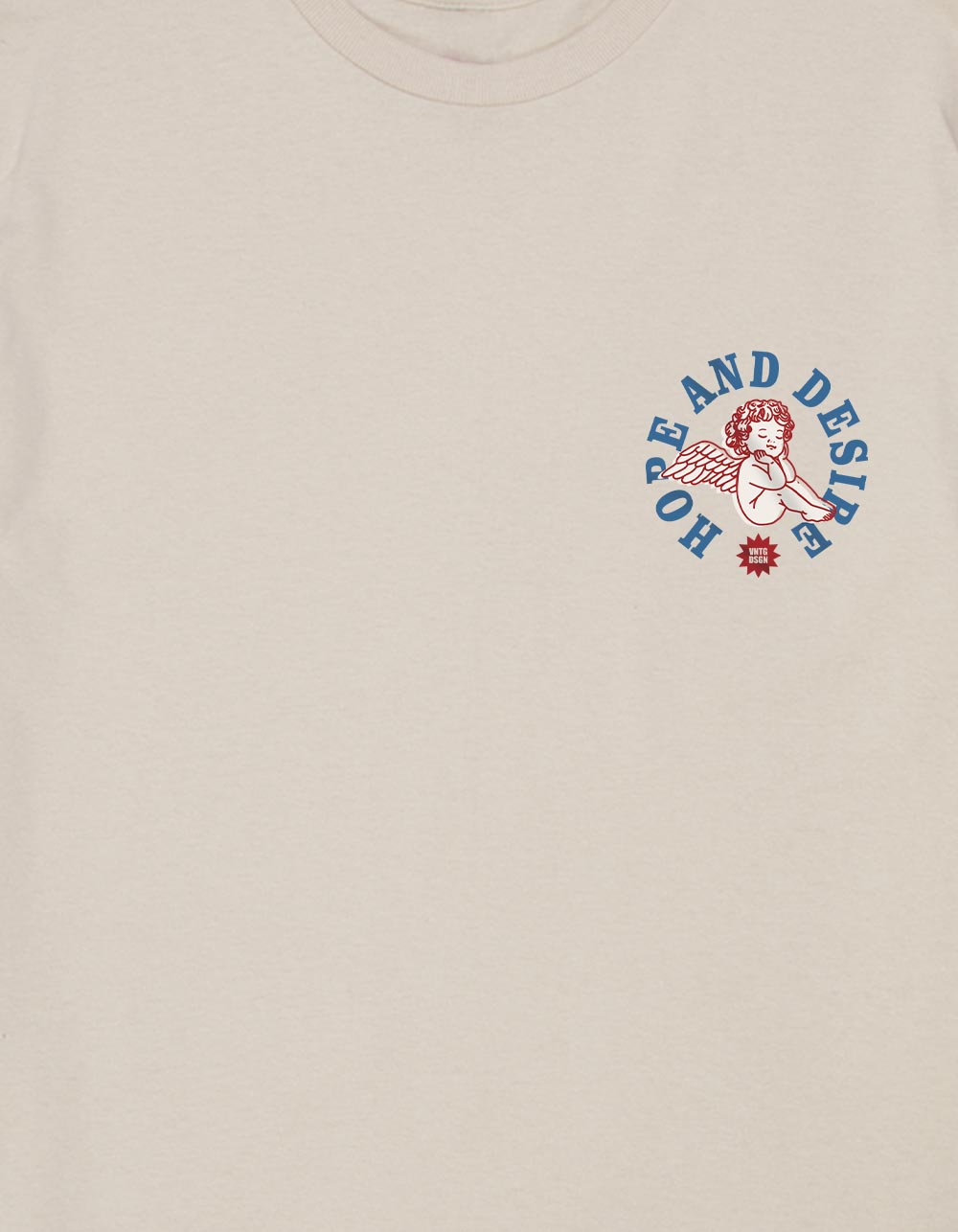 CHERUB Hope And Desire Unisex Tee - SAND