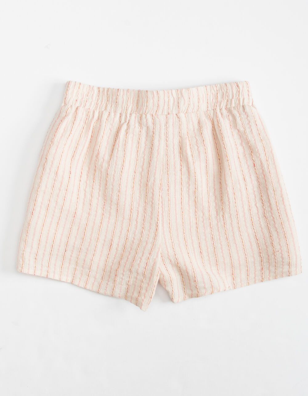 FOR ALL SEASONS Stripe Girls Shorts - CREAM COMBO | Tillys