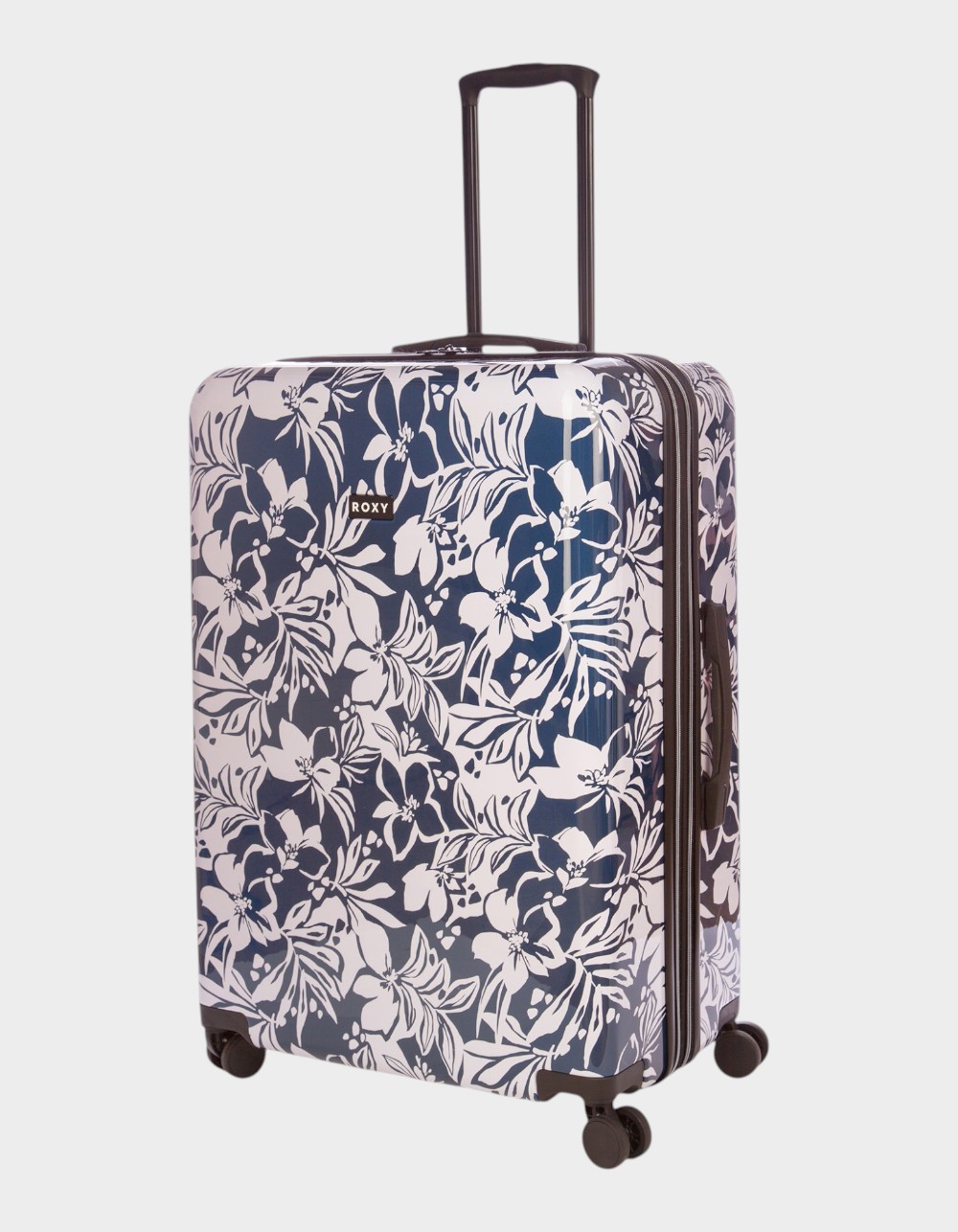ROXY Up And Away Hard Side Spinner Luggage - NAVY/WHITE