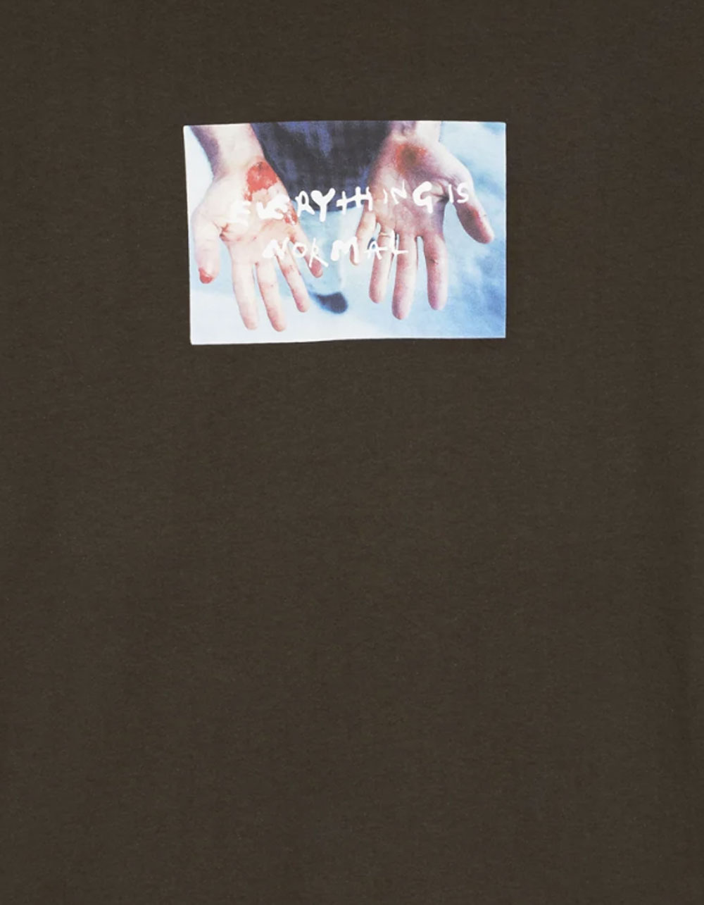 POLAR SKATE CO. Commitment Mens Tee - BROWN