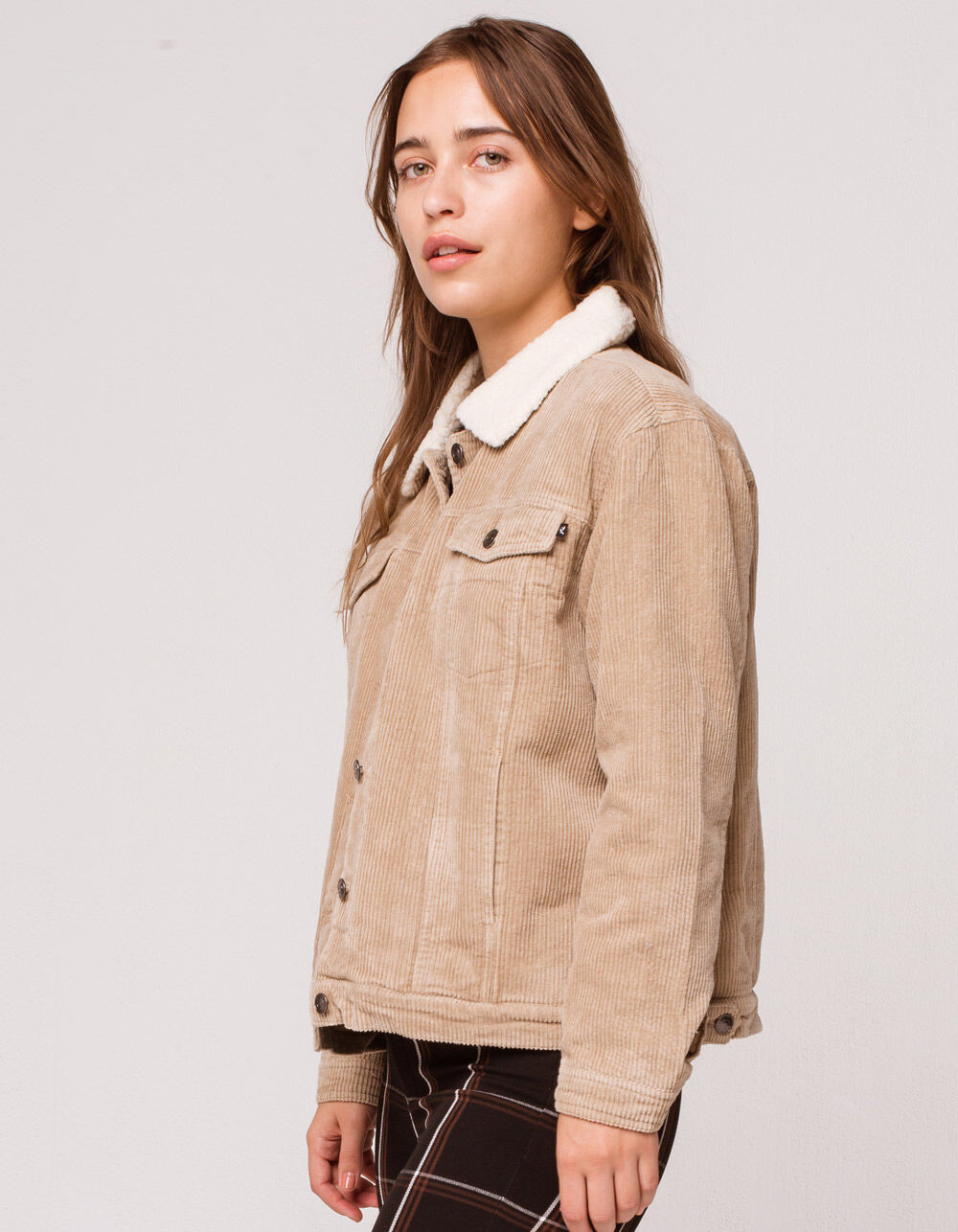 RUSTY Mazey Corduroy Womens Sherpa 