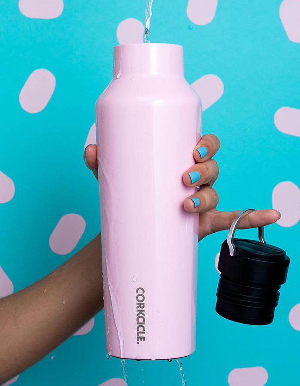 CORKCICLE Sport Canteen Rose Quartz 40oz Bottle PINK Tillys