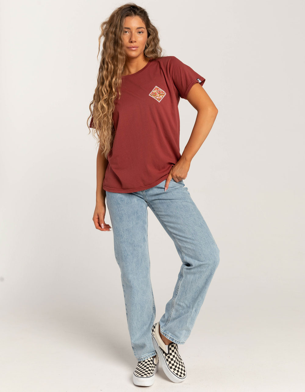 SALTY CREW Tippet Womens Boyfriend Tee - CAYAN
