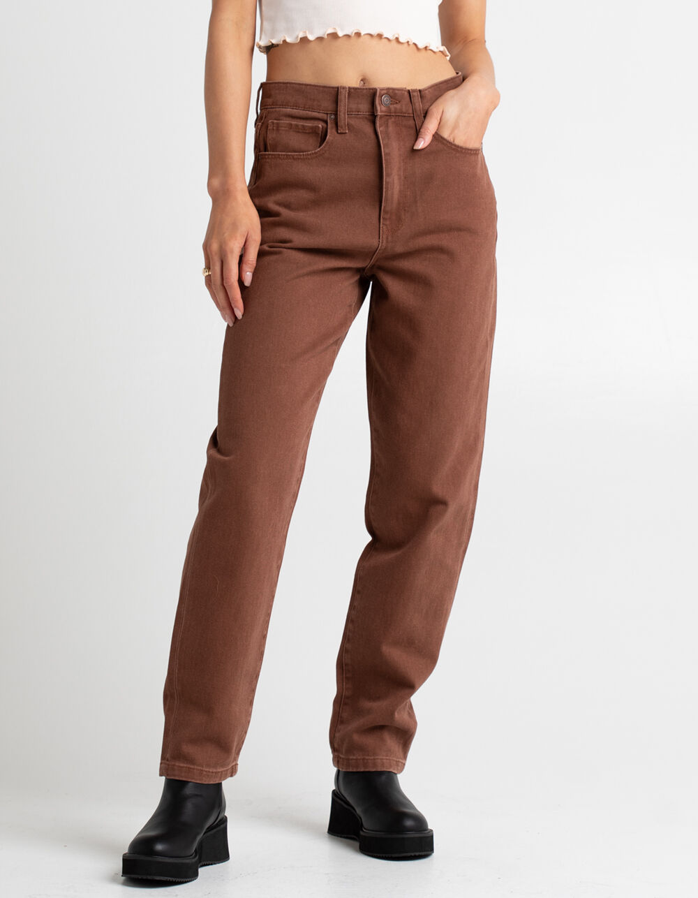 RSQ Womens 90s Jeans - BROWN | Tillys