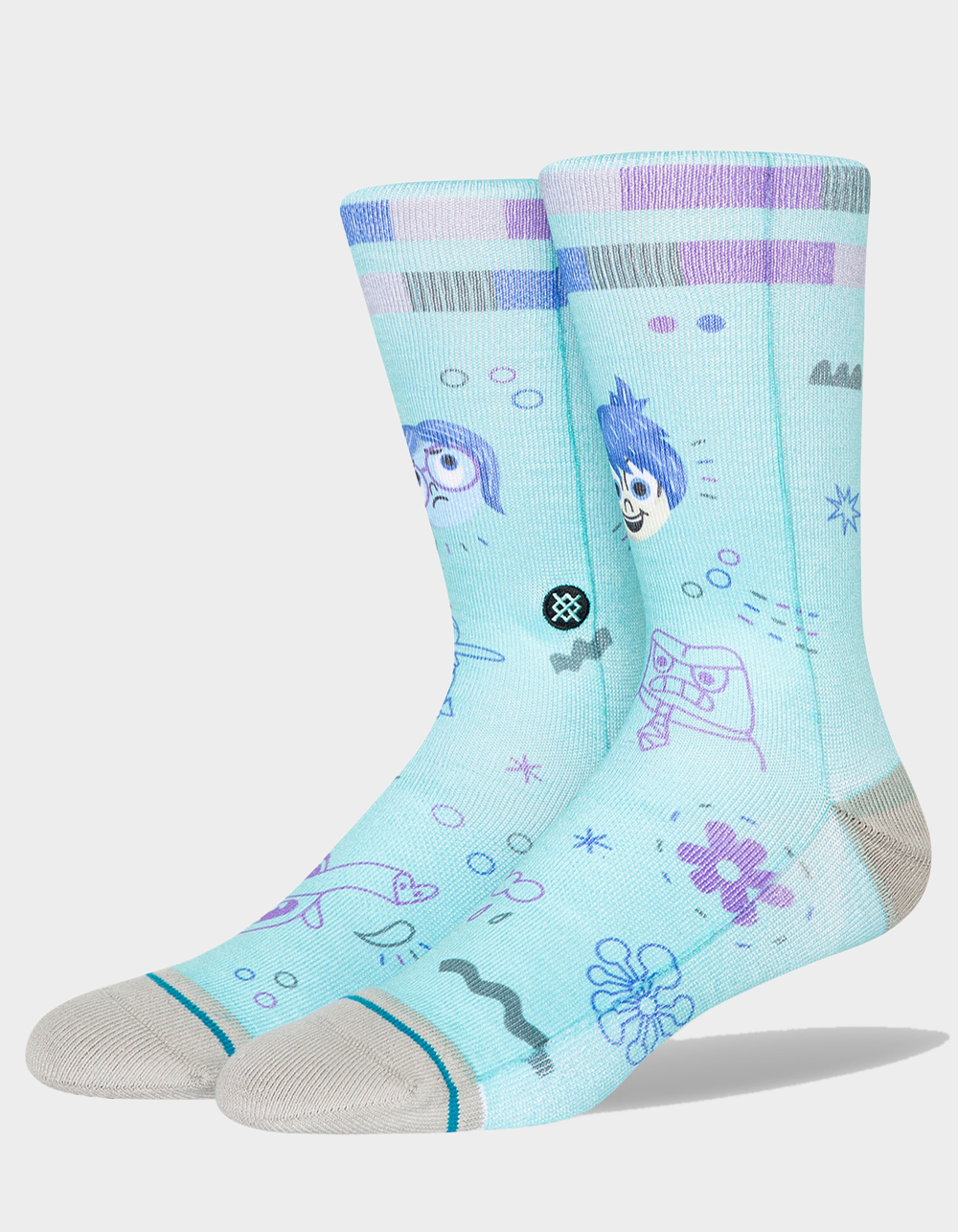 STANCE x Pixar Inside Out By Bubnis Mens Crew Socks