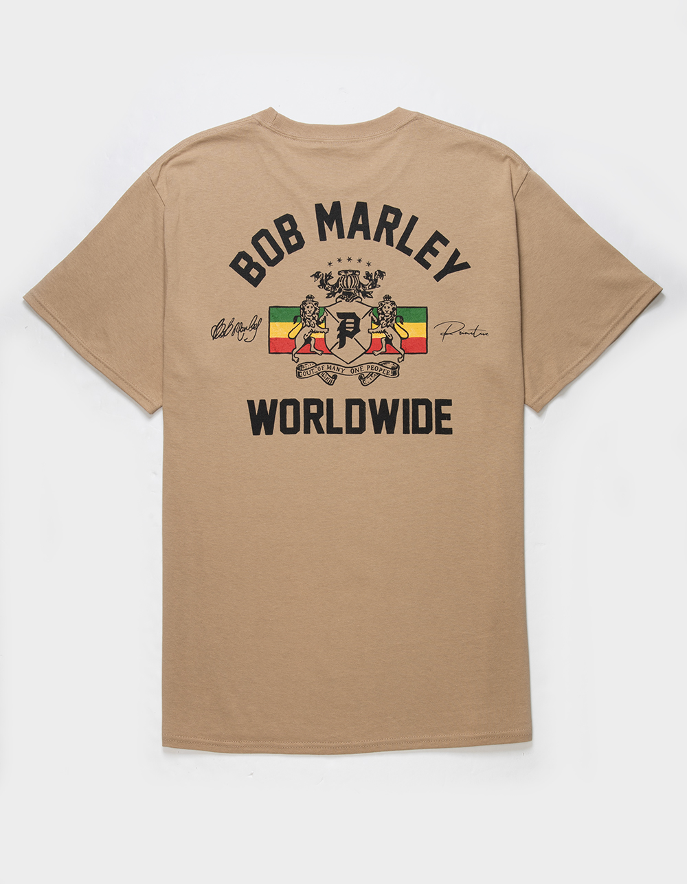 PRIMITIVE x Bob Marley Heritage Mens Tee SAND Tillys
